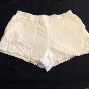 White shorts